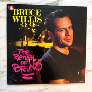 Bruce Willis, The Return of Bruno, Vintage Vinyl LP, 1987 Motown